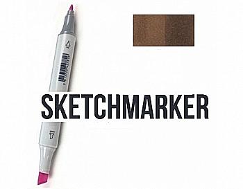 Маркер SKETCHMARKER, 2 пера: долото и тонкое, Rosy Brown - Розово-коричневый, SM-BR32 Маркер SKETCHMARKER, 2 пера: долото и тонкое, Rosy Brown - Розово-коричневый, SM-BR32