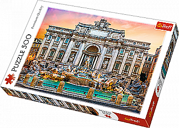 Пазл "500" - Фонтан Треві, Рим, Trefl, 37292 Пазл "500" - Фонтан Треві, Рим, Trefl, 37292