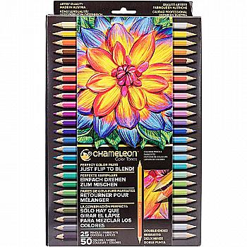 Набір олівців кольорових Chameleon 25 кол., PE2501 Набір олівців кольорових Chameleon 25 кол., PE2501
