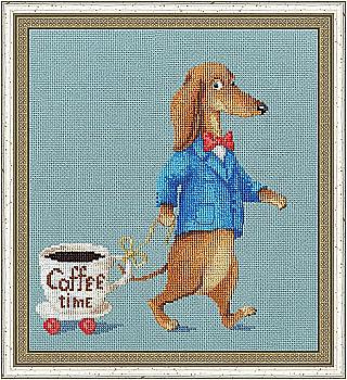 Набор для вышивки "Такса", ВК-044