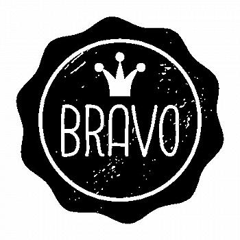 Штамп дерев`яний d=3,5 см Шкільний "BRAVO/Браво", 10004152 ТМ "Artemio"