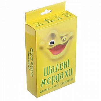 Гра настільна "Шалені мордахи" (укр) 30857, ТМ "Strateg"