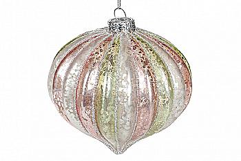 Прикраса ялинкова 10 см, пастельний мікс, NY15-554