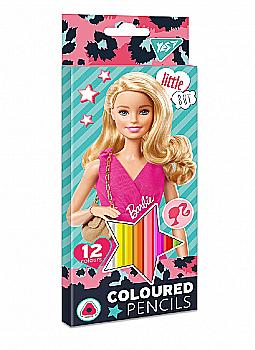 Олівці YES 12 кол. "Barbie", 290596 Олівці YES 12 кол. "Barbie", 290596