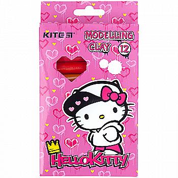 Пластилін восковий, 12 кол. 200 г. HK, HK21-086 Пластилін восковий, 12 кол. 200 г. HK, HK21-086