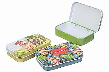 Подарочная коробка жестяная 9,3*6*2 см, 6-1903-207