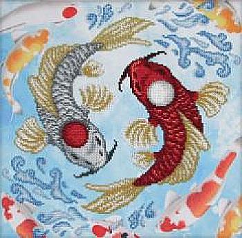 Набір для вишивання "Коропи Інь і Янь" ТН-0846, ТМ "ВДВ" Набір для вишивання "Коропи Інь і Янь" ТН-0846, ТМ "ВДВ"