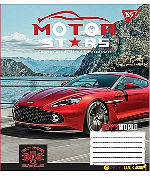 Зошит 60 лін. YES Motor stars, 765407