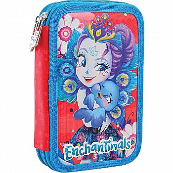 Пенал твердий подвійний HP-01 "Enchantimals", 20*13*4,5, 532101 Пенал твердий подвійний HP-01 "Enchantimals", 20*13*4,5, 532101