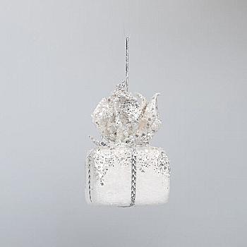 Игрушка новогодняя Лунария "Подарок", 10 см, 2607