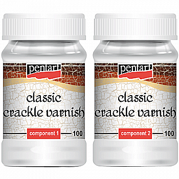 Набір двокомпонентний кракелюр "Classic", 2*100 мл, Pentart Набір двокомпонентний кракелюр "Classic", 2*100 мл, Pentart