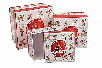 Подарункова коробка середня, 7-8719-093