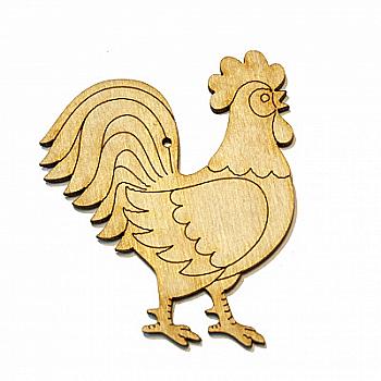 Заготівка дерев`яна Півень, в асортименті, 322(1-7) Заготівка дерев`яна Півень, в асортименті, 322(1-7)