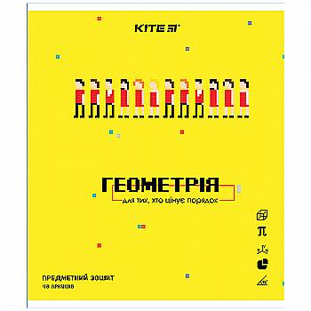 Зошит 48 кл, Предметка - Геометрія, гібр лак з УФ, Pixel, K21-240-11 Зошит 48 кл, Предметка - Геометрія, гібр лак з УФ, Pixel, K21-240-11