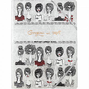 Папка на гумках А4+, BBH 05, 1509-05-A