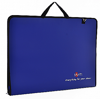 Папка-портфель А2, синя, 491536 Папка-портфель А2, синя, 491536