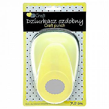 Фигурный дырокол 7,5 см Эллипс, JCDZ-130-032 DpCraft