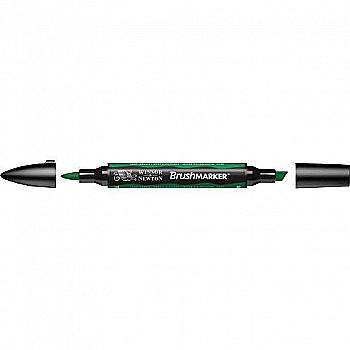 Маркер двосторонній Brushmarker, Зелений соковитий, 0204228 W&N Маркер двосторонній Brushmarker, Зелений соковитий, 0204228 W&N
