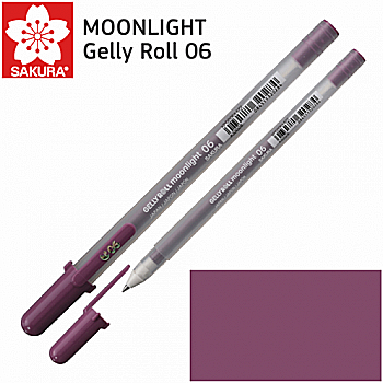Ручка гелевая Moonlight Gelly Roll 06, Бордовый, Sakura Ручка гелевая Moonlight Gelly Roll 06, Бордовый, Sakura