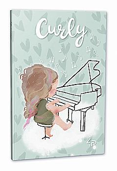 Блокнот В6 "Curly" three, TM Profiplan Блокнот В6 "Curly" three, TM Profiplan