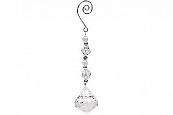 Підвіска акрилова Діамант 10 см, 703-102