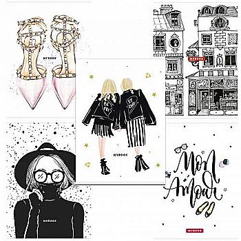 Комплект із 2-х зошитів А6 40 арк. "TwinBook", кл.-нелін. скоба (7040) Комплект із 2-х зошитів А6 40 арк. "TwinBook", кл.-нелін. скоба (7040)