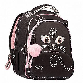 Рюкзак каркасный YES S-30 Juno Ultra "Premium Wild kitty", 553197 Рюкзак каркасный YES S-30 Juno Ultra "Premium Wild kitty", 553197