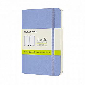 Записник Блакитна Гортензія м`який кишеньк. нелінов, Moleskine Classic, QP613B42 Записник Блакитна Гортензія м`який кишеньк. нелінов, Moleskine Classic, QP613B42