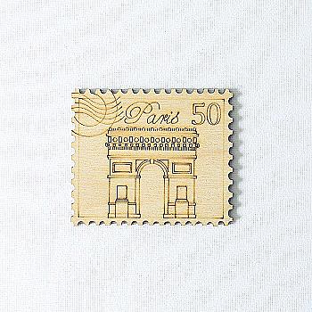 Заготівка дерев`яна Магніт марка Париж 3, 2-082