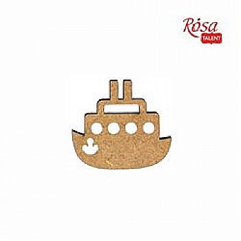 Мини-заготовка Корабль, МДФ, 4,7*4,2 см, 1 шт, Rosa Talent (10) Мини-заготовка Корабль, МДФ, 4,7*4,2 см, 1 шт, Rosa Talent (10)