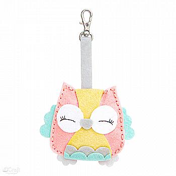 Креативный набор Брелок из фетра - Сова Свити (14*8,5 см), KSFI-101 DpCraft