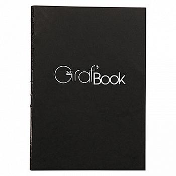 Блокнот-склейка д/графіки А4 Graf`Book, 100 арк.(100 г/м2), чорний папір, 975802C Блокнот-склейка д/графіки А4 Graf`Book, 100 арк.(100 г/м2), чорний папір, 975802C
