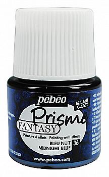 Краска лаковая для всех поверхностей 45 мл "Fantasy Prisme" темно-синий, 166036 Pebeo Краска лаковая для всех поверхностей 45 мл "Fantasy Prisme" темно-синий, 166036 Pebeo