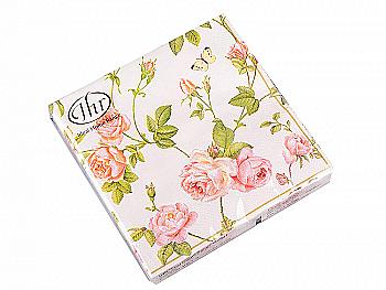 Набір серветок "Троянди" 32*32 см, 20 шт, 694-011 Lefard