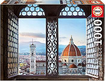 Пазл "1000" - Види Флоренції, Італія, Educa, 18460