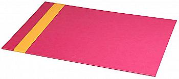 Коврик д/рабочего стола Rhodiarama 60*40 см, отделка из искусственной кожи, малиновый, 318902C