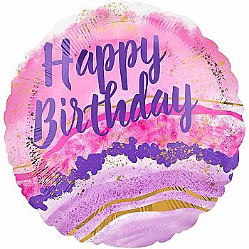 Шар воздушный 18" HB Мраморная акварель S40, 1202-3196 Шар воздушный 18" HB Мраморная акварель S40, 1202-3196