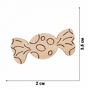 Заготовка дерев`яна для декорування, FLC-193