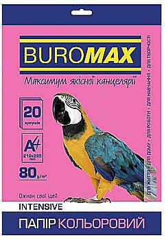 Бумага А4 20 л, 80 г/м2 Intensiv малиновый, BM.2721320-29 Бумага А4 20 л, 80 г/м2 Intensiv малиновый, BM.2721320-29