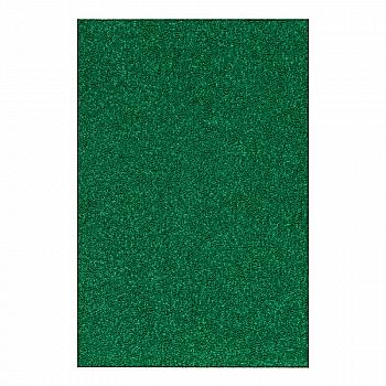 Фоамиран ЭВА зеленый махровый, 20*30 см, 742735