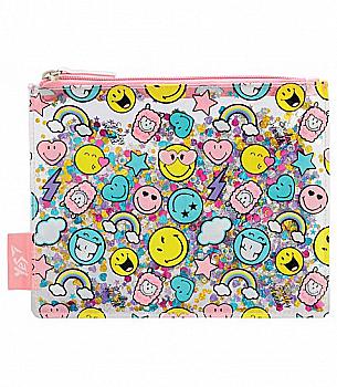 Пенал-косметичка "Smile World" з блискітками, 532642