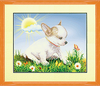 Схема для вышивания бисером СБ-170 28,5*23 см на авторской канве ТМ "Чарівна мить"