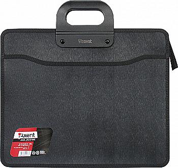 Портфель В4, 3 відділення, чорний 1603-01 Axent Портфель В4, 3 відділення, чорний 1603-01 Axent