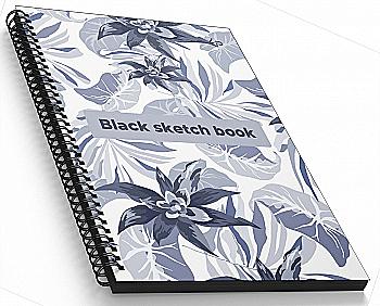 Блокнот А5 "Black sketch book" three, 901432 TM Profiplan   Блокнот А5 "Black sketch book" three, 901432 TM Profiplan