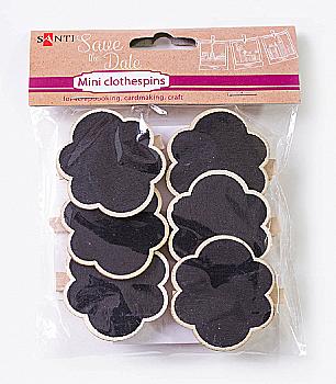 Набір прищіпок "Хмари" 6 шт, 740729