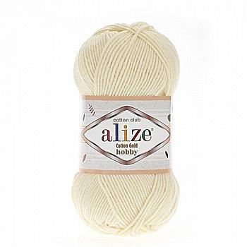 Пряжа 1 Кремовий, 165 м,TM Cotton Gold Hobby Пряжа 1 Кремовий, 165 м,TM Cotton Gold Hobby