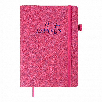 Блокнот деловой Libreta А5 96 л. чистый, обл. искусственная кожа, малиновый, BM.295017-29 Блокнот деловой Libreta А5 96 л. чистый, обл. искусственная кожа, малиновый, BM.295017-29