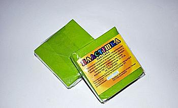 Пластика "Пластішка" 0,075 кг, оливковий, 0117 Пластика "Пластішка" 0,075 кг, оливковий, 0117