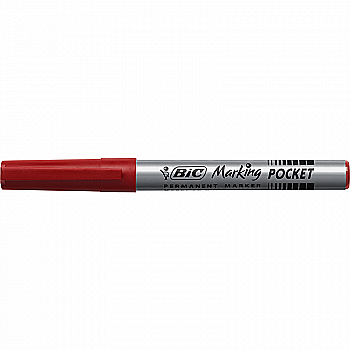 Маркер перманентний Fine, червоний BIC, bc8209002 Маркер перманентний Fine, червоний BIC, bc8209002