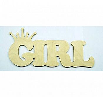Заготовка Слово "Girl", 0375